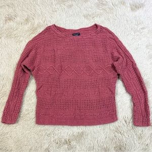 Abercrombie & Fitch Pink Dolman Knit Sweater